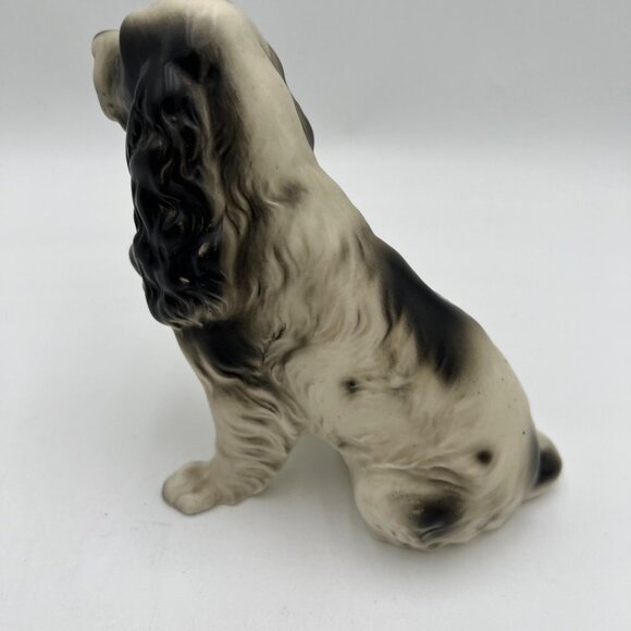 Vintage 6" Cocker Spaniel Dog Porcelain Figurine Erich Stauffer Mid Century Japa - Picture 6 of 16